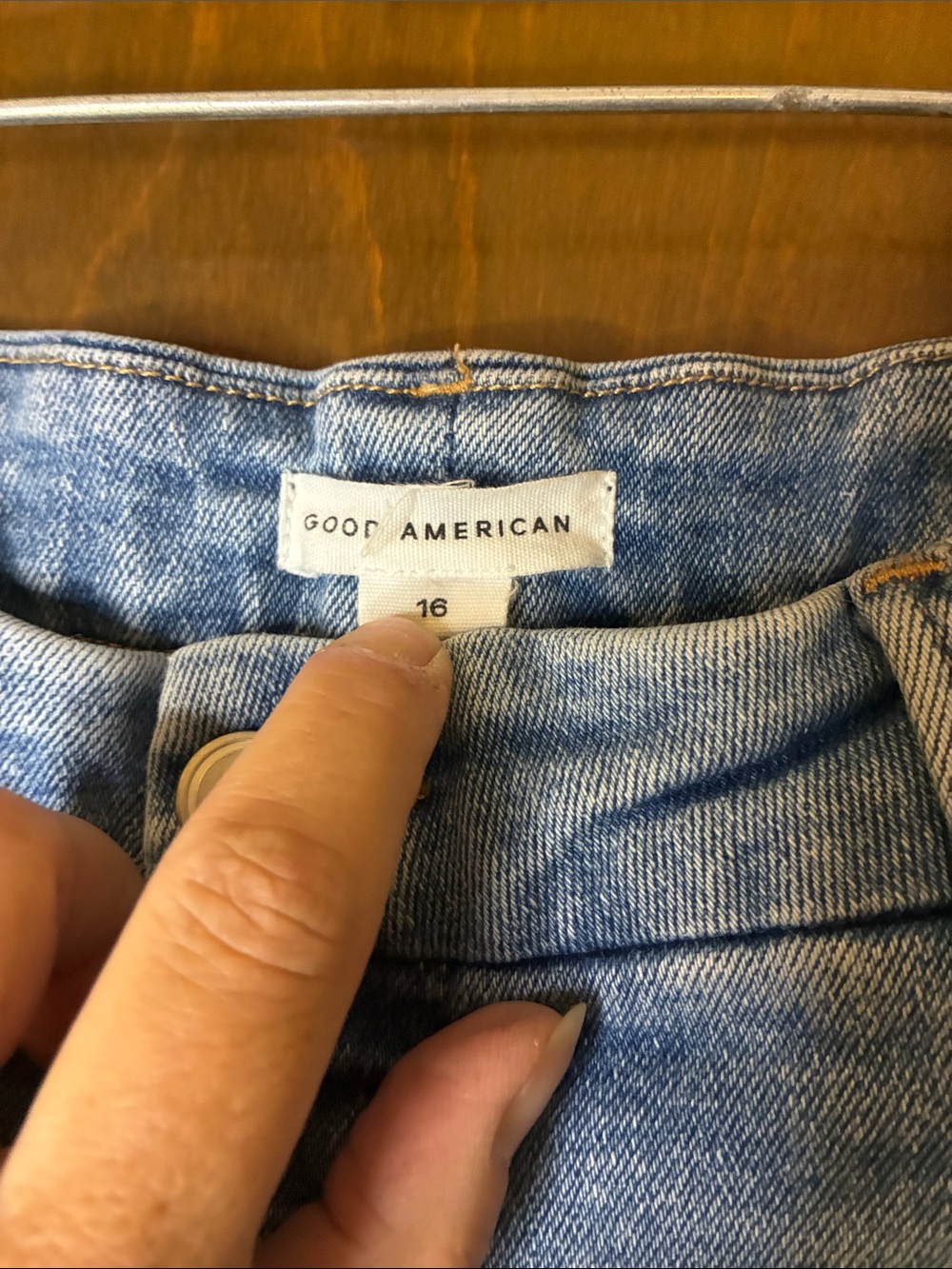 Good American Light Wash High-Rise Jeans